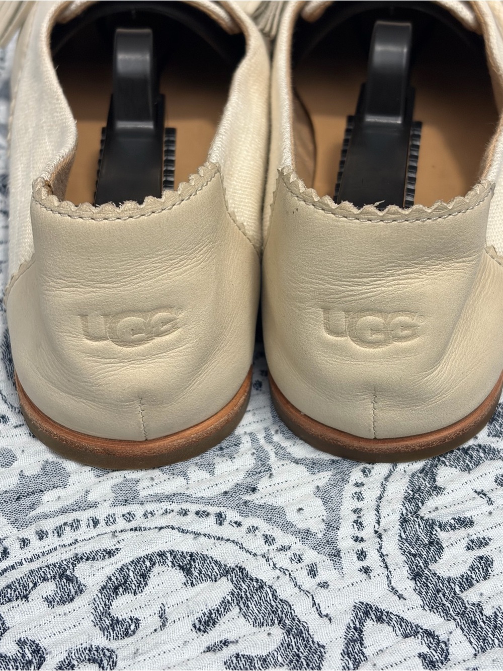 UGG Women's Nolita Oxford flats in the color Water Lily 8.5 - Picture 4 of 10